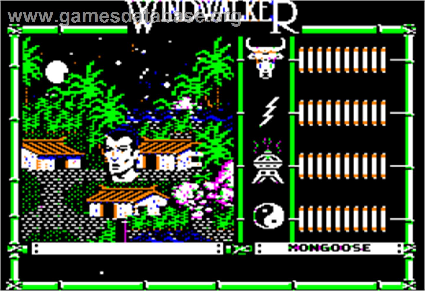 Windwalker - Apple II - Artwork - In Game