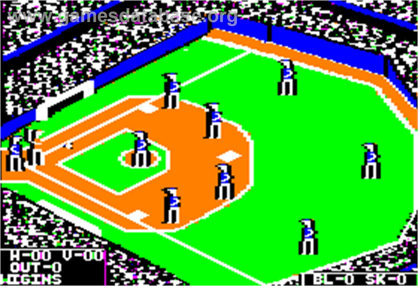 World's Greatest Baseball Game - Apple II - Artwork - In Game