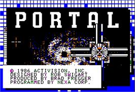 Title screen of Immortal on the Apple II.