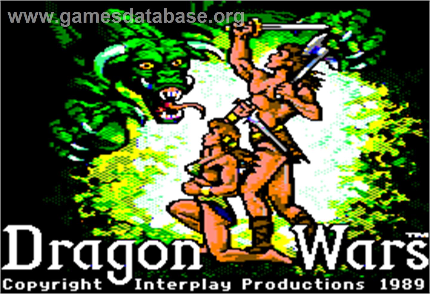 Dragon's Keep - Apple II - Artwork - Title Screen