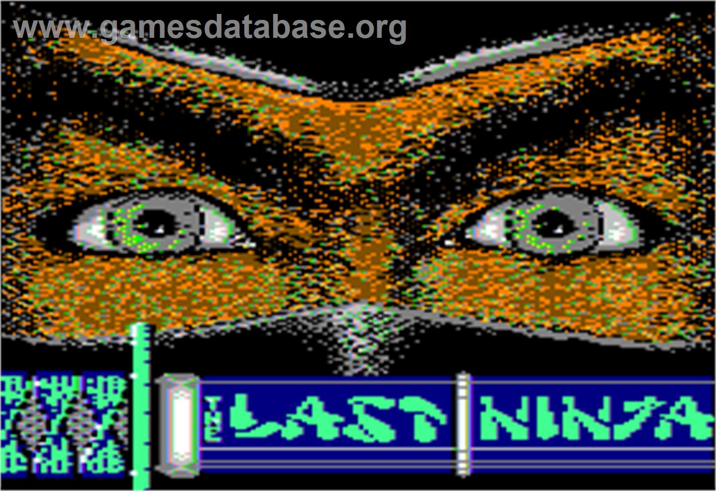 Last Ninja - Apple II - Artwork - Title Screen