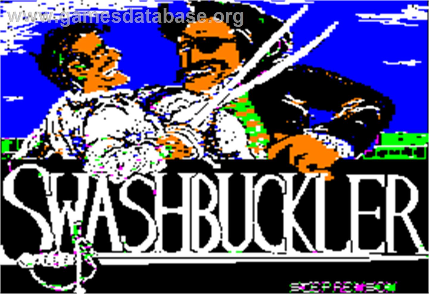 Swashbuckler - Apple II - Artwork - Title Screen