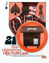Advert for 21 on the Arcade.
