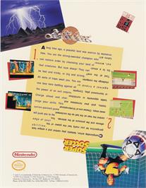 Advert for Act Raiser on the Nintendo Arcade Systems.