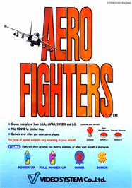 Advert for Aero Fighters on the Arcade.
