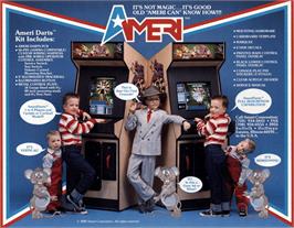Advert for AmeriDarts on the Arcade.