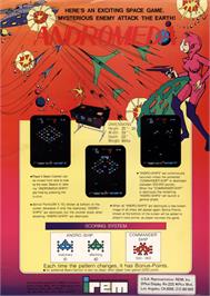 Advert for Andromeda on the Arcade.