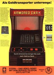 Advert for Armored Car on the Arcade.
