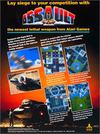 Advert for Assault on the Atari 2600.