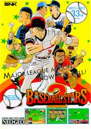 Advert for Baseball Stars 2 on the SNK Neo-Geo CD.
