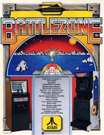 Advert for Battle Zone on the Microsoft DOS.