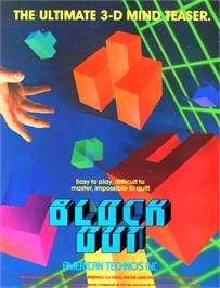 Advert for Block Out on the Arcade.