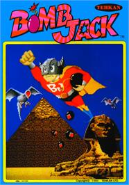 Advert for Bomb Jack on the Arcade.