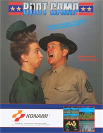 Advert for Boot Camp on the Arcade.