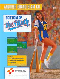 Advert for Bottom of the Ninth on the Arcade.