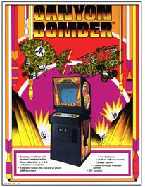 Advert for Canyon Bomber on the Arcade.