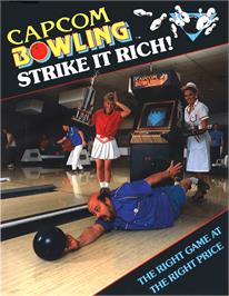 Advert for Capcom Bowling on the Arcade.
