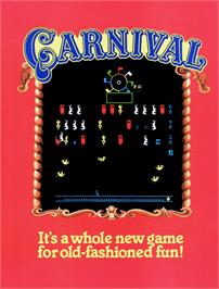 Advert for Carnival on the Atari 2600.