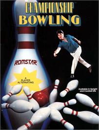 Advert for Championship Bowling on the Sega Genesis.