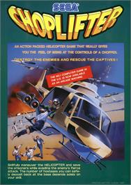 Advert for Choplifter on the Arcade.