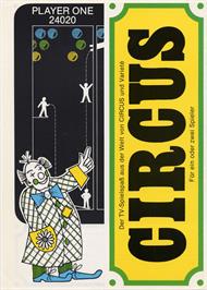 Advert for Circus on the Emerson Arcadia 2001.