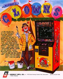 Advert for Clowns on the Commodore VIC-20.