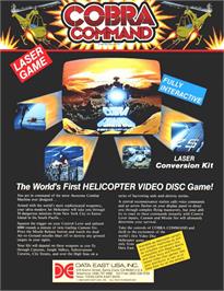 Advert for Cobra Command on the Sega CD.