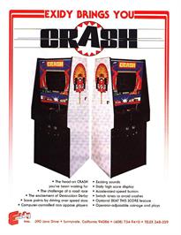Advert for Crash on the Arcade.