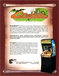 Advert for Crossbow on the Microsoft DOS.