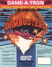 Advert for Dambusters on the MSX.