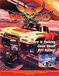 Advert for Dirt Devils on the Arcade.