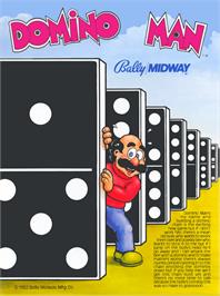 Advert for Domino Man on the Arcade.