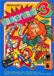 Advert for Donkey Kong 3 on the Arcade.