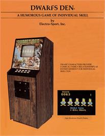 Advert for Dwarfs Den on the Arcade.