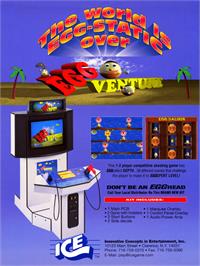Advert for Egg Venture on the Arcade.