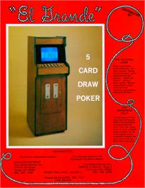 Advert for El Grande - 5 Card Draw on the Arcade.