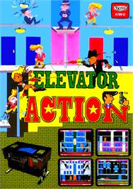 Advert for Elevator Action on the Arcade.