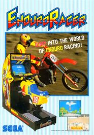 Advert for Enduro Racer on the Sega Master System.