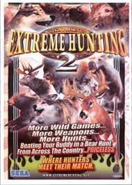 Advert for Extreme Hunting 2 on the Arcade.