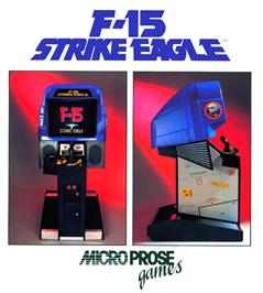 Advert for F-15 Strike Eagle on the Atari 8-bit.