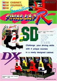 Advert for Final Lap R on the Arcade.