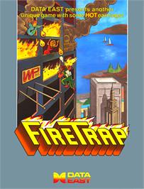 Advert for Fire Trap on the Arcade.