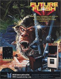 Advert for Future Flash on the Arcade.