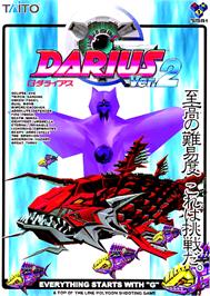 Advert for G-Darius Ver.2 on the Arcade.
