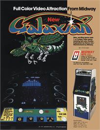 Advert for Galaxian on the Atari 8-bit.