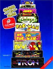 Advert for Galaxian Part X on the Arcade.