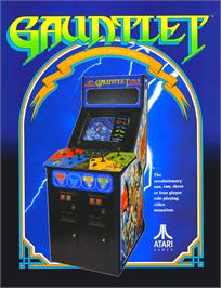Advert for Gauntlet on the Microsoft DOS.