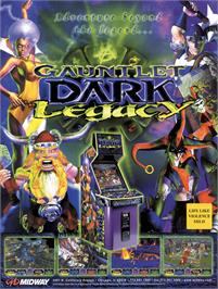 Advert for Gauntlet Dark Legacy on the Arcade.