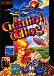 Advert for Gemini Wing on the Arcade.