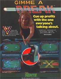 Advert for Gimme A Break on the Arcade.